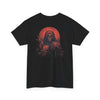 Grim Reaper T-Shirt – Blood Moon Back Print Black T-Shirt Black