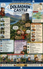 Dolbadarn Castle illustrated travel guide, free download, vertical infographic poster with comic-style artwork, local history, and Snowdonia travel tipsinformation.