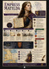 Infographic about Empress Matilda with text and images on a white background