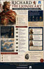 Infographic about Richard the Lionheart with historical details and images.