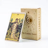 fortune telling tarot card and packaging with 'The Classic Tarot' text on a white background