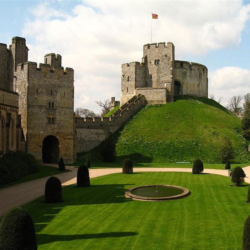 Arundel castle Motte-and-Bailey