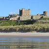 a photograph of Bamburgh Castle