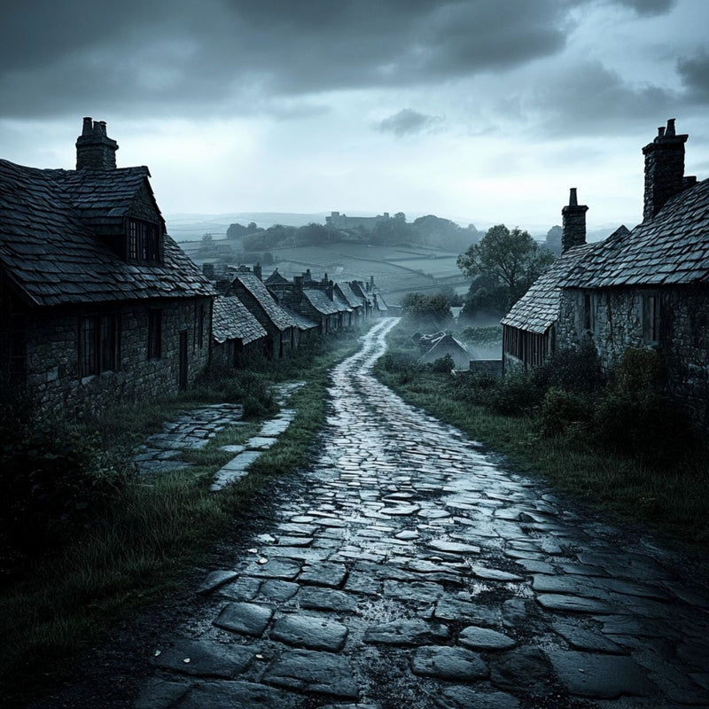 Black Death medieval England 1347: Bubonic plague outbreak devastating English population, economy, and social structure in 14th century
