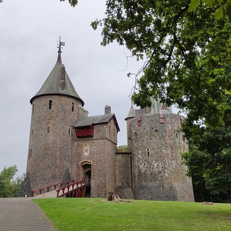 photo of Castell Coch taken from the outside