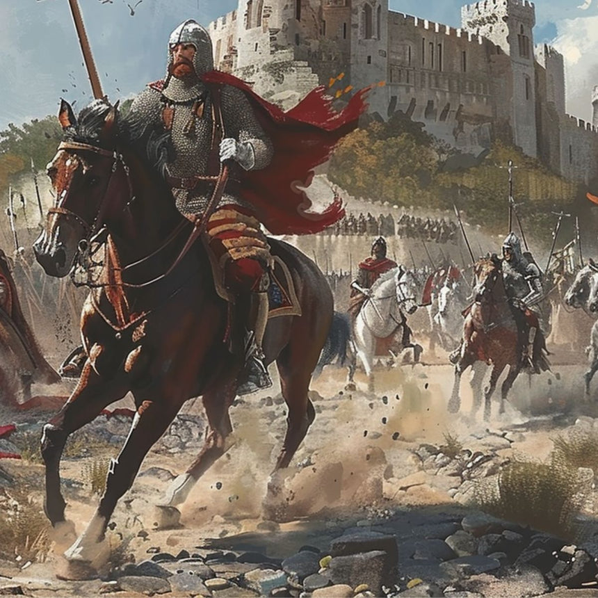 Battle of Arsuf 1191 crusaders Saladin: Pivotal crusade engagement where Richard the Lionheart defeated Saladin's Muslim forces in Holy Land