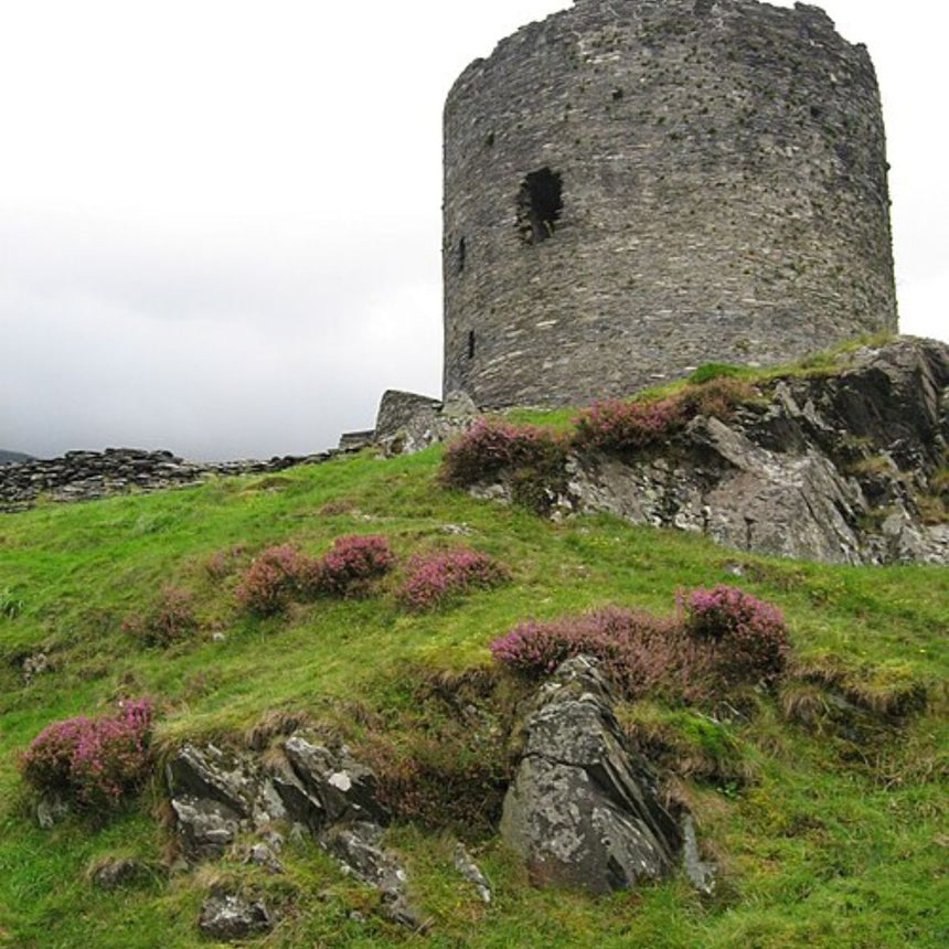 Dolbadarn Castle beside Llyn Padarn in Snowdonia