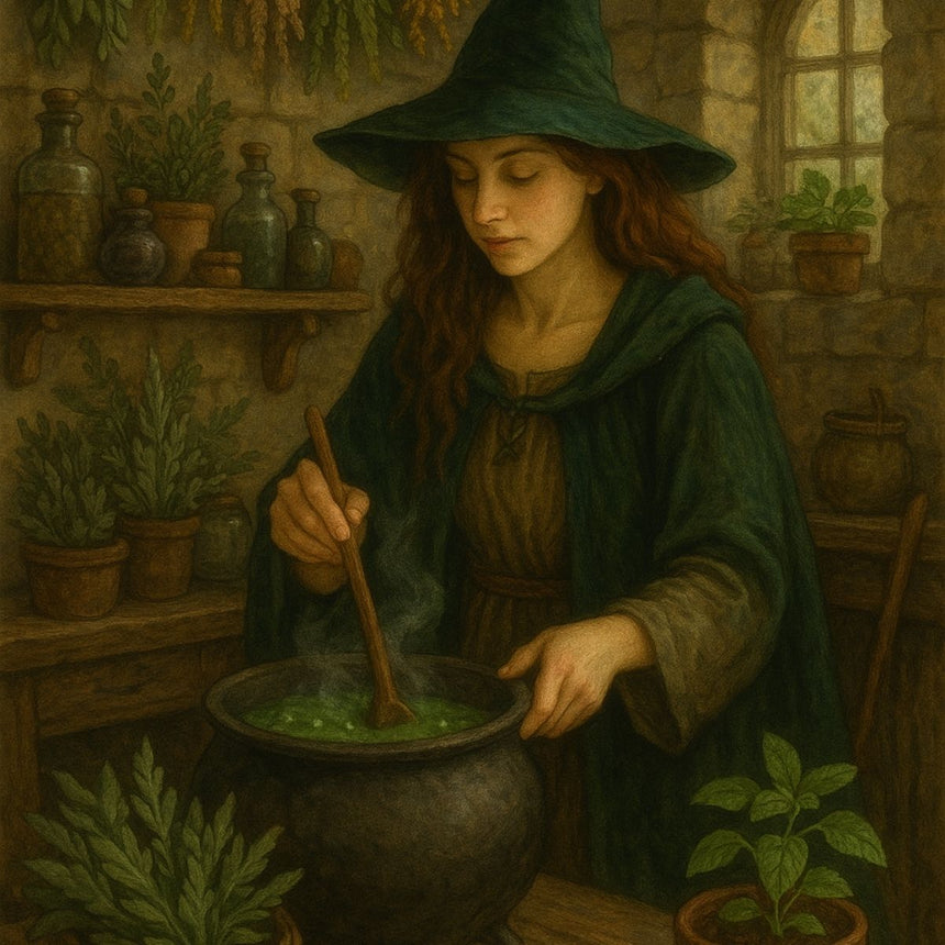The Green Witch: Nature’s Spellcaster Through History and Modern Life