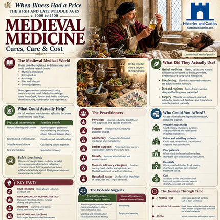 Medieval Illness Cures: What Worked and What Did Not