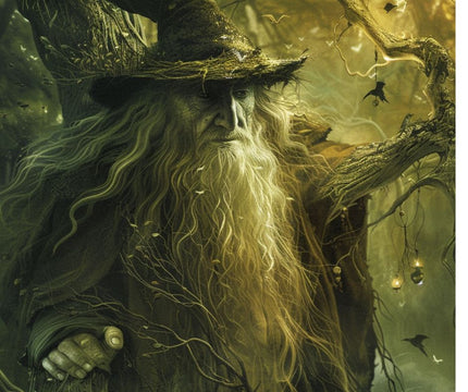 Merlin the wizard of Welsh and Arthurian legend