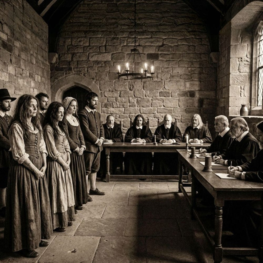 The accused at the Pendle witch trials of 1612