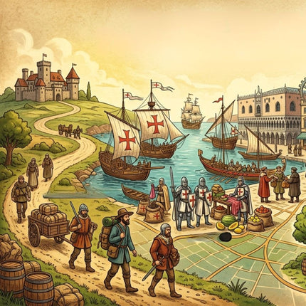 Medieval trade commerce financial innovation banking: How commercial revolution from 11th-18th centuries transformed Europe and created modern economics