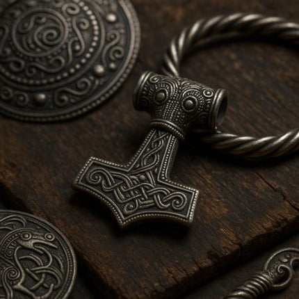 Viking jewelry craftsmanship Norse symbols: Intricate Norse designs, power symbols, and spiritual meaning in Viking Age decorative arts