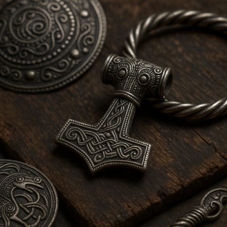 Viking jewelry craftsmanship Norse symbols: Intricate Norse designs, power symbols, and spiritual meaning in Viking Age decorative arts