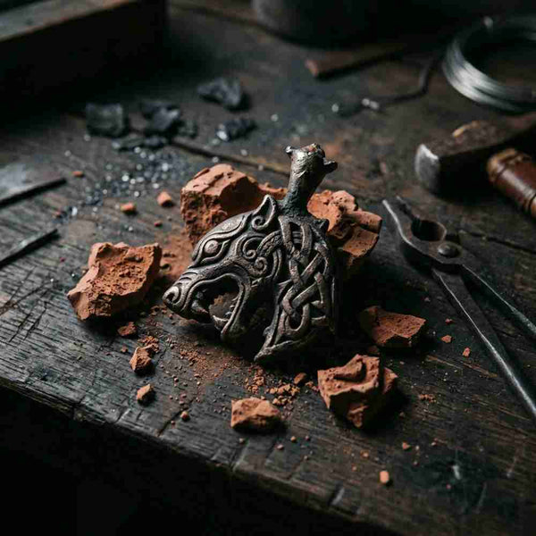 Why Did Vikings Use the Lost-Wax Casting Method for Complex Pendants?