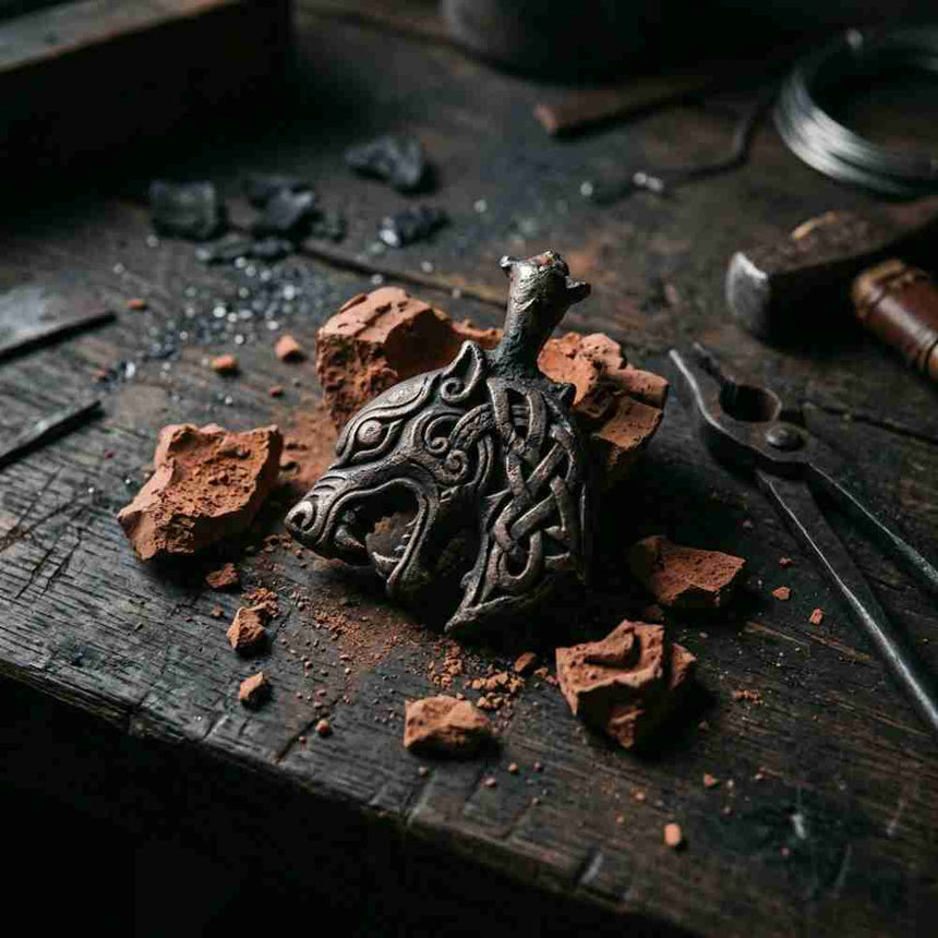 Why Did Vikings Use the Lost-Wax Casting Method for Complex Pendants?