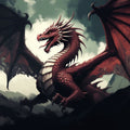 an illustration of the Welsh Dragon of Wales