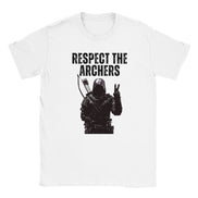 Medieval Archer T-shirt Print Material