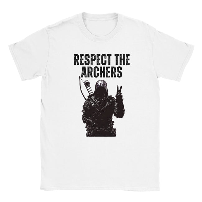Medieval Archer T-shirt Print Material