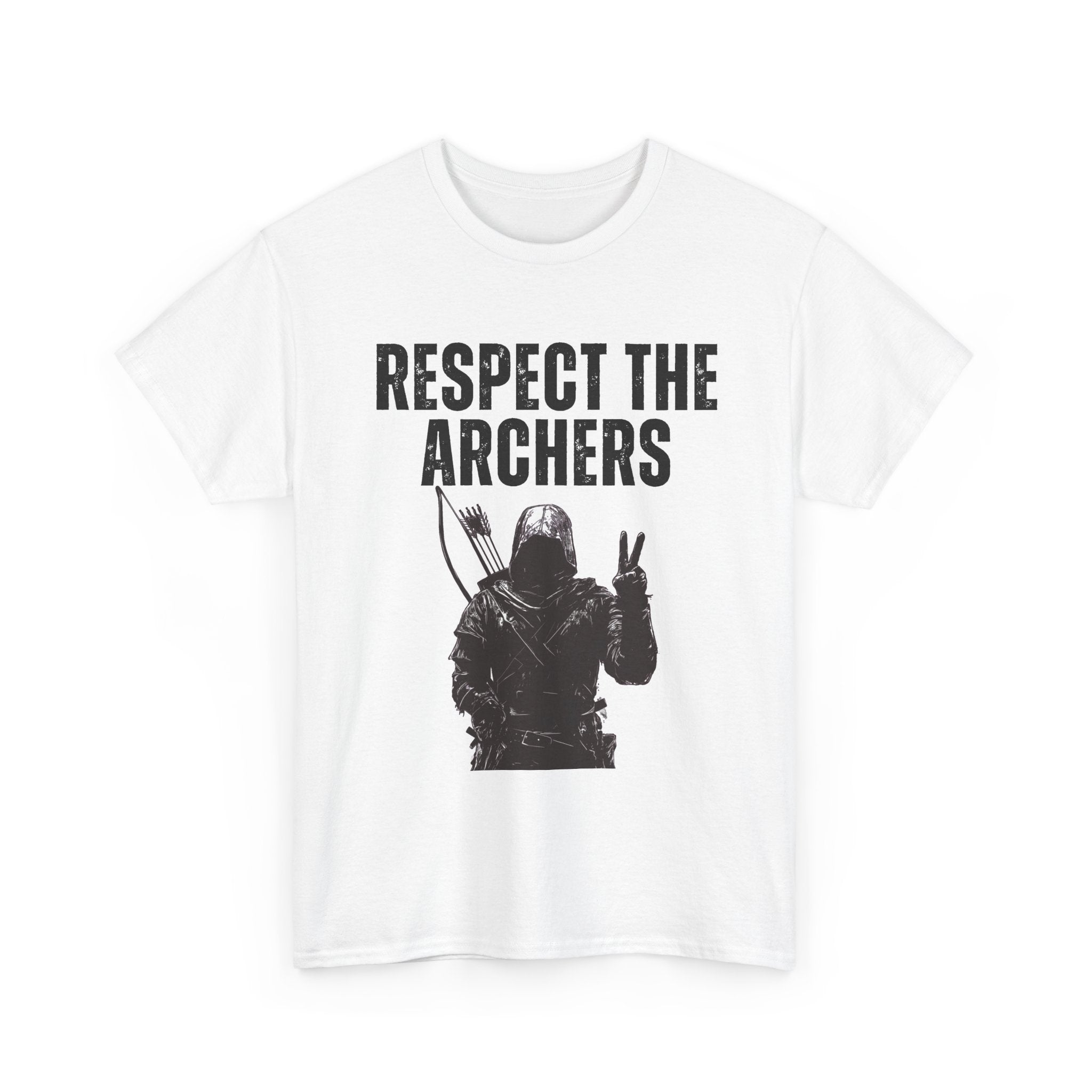 Respect the Archers T-Shirt | Medieval History Design