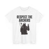 Respect the Archers T-Shirt | Medieval History Design