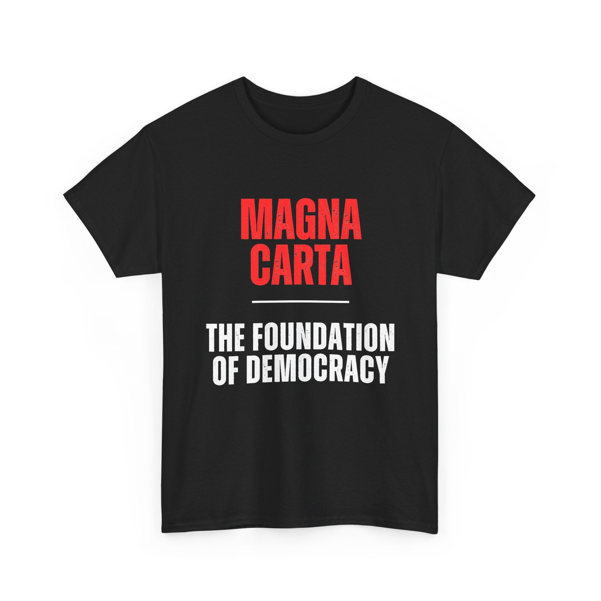 Magna Carta T-Shirt | The Foundation of Democracy | Medieval History Design