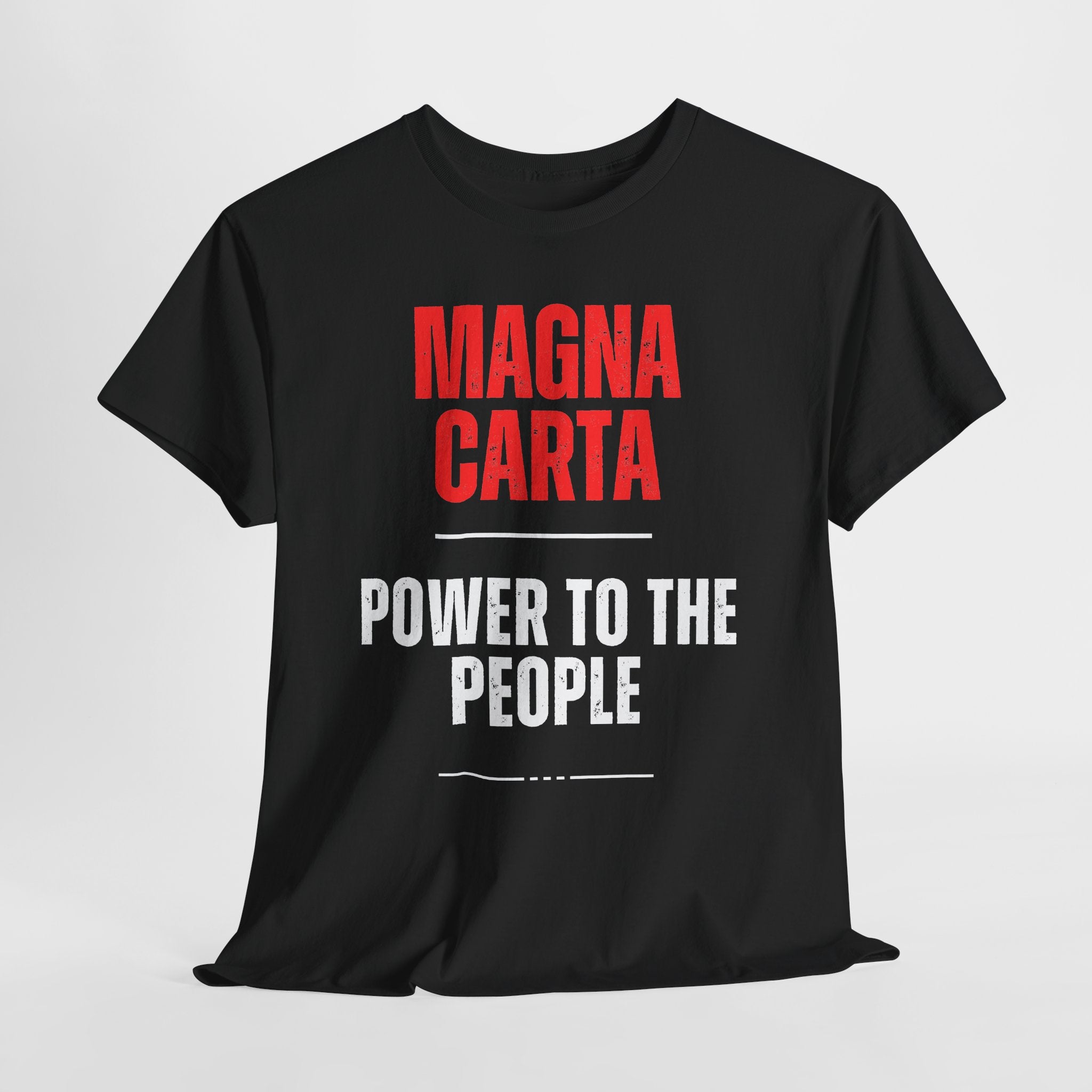 Magna Carta T-Shirt | Power to the People | Medieval History Design