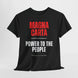 Magna Carta T-Shirt | Power to the People | Medieval History Design