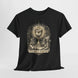 Quest for the Grail design on a black T-shirt