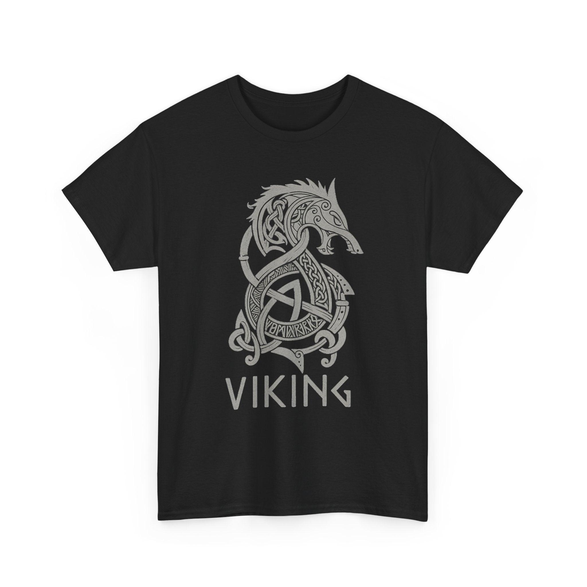Viking Wolf T-Shirt | Norse Legends Historic Style