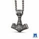 Thor’s Hammer Valknut Pendant | 316L Stainless Steel Norse Jewellery Jewellery