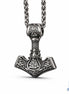 Thor’s Hammer Valknut Pendant | 316L Stainless Steel Norse Jewellery Jewellery