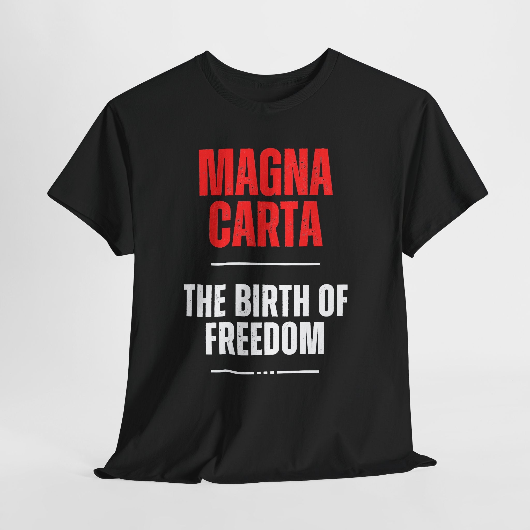 Magna Carta T-Shirt | The Birth of Freedom | Medieval History Design