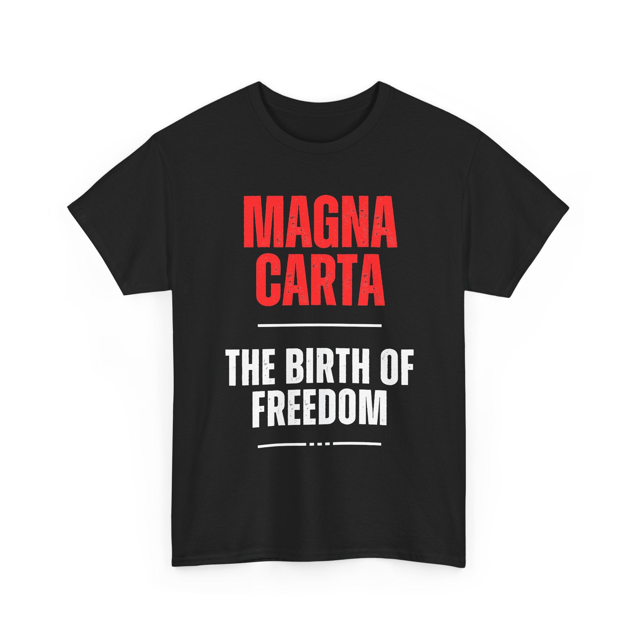 Magna Carta T-Shirt | The Birth of Freedom | Medieval History Design