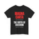 Magna Carta T-Shirt | The Birth of Freedom | Medieval History Design