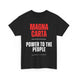 Magna Carta T-Shirt | Power to the People | Medieval History Design