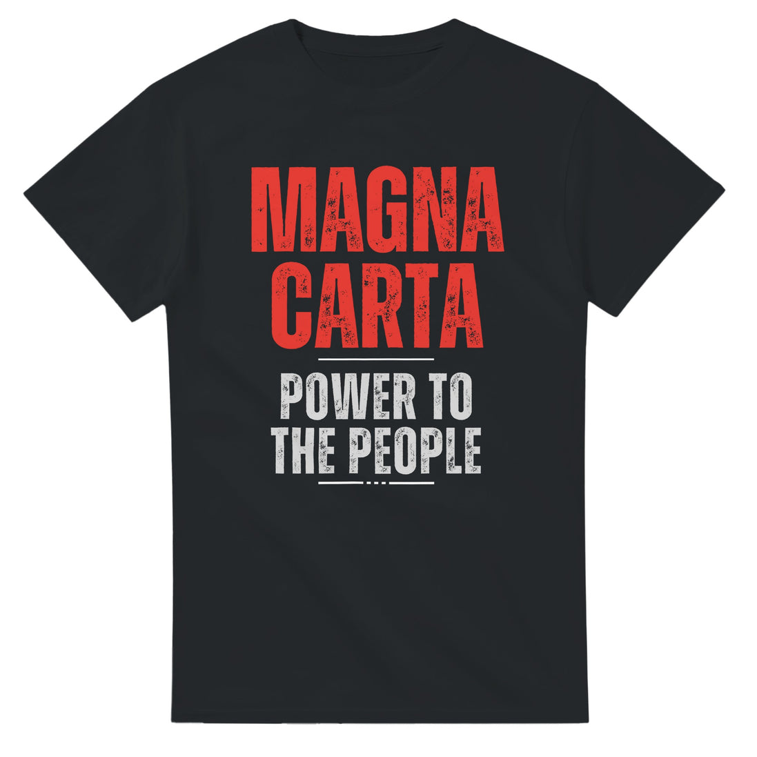 Magna Carta T-Shirt: Power to the People Print Material
