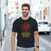 The Red Dragon Rises T-Shirt – Welsh Dragon Shirt Red Dragon