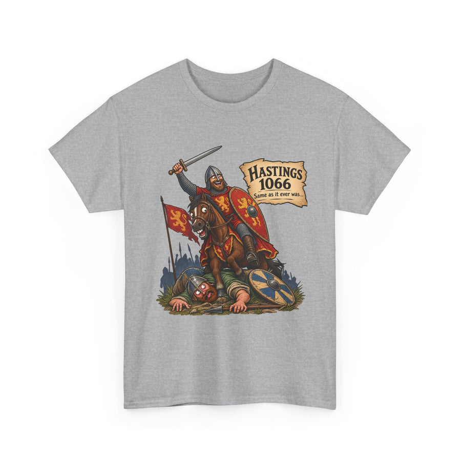 Same as It Ever Was design on a sport grey T-shirt