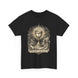 Quest for the Grail design on a black T-shirt