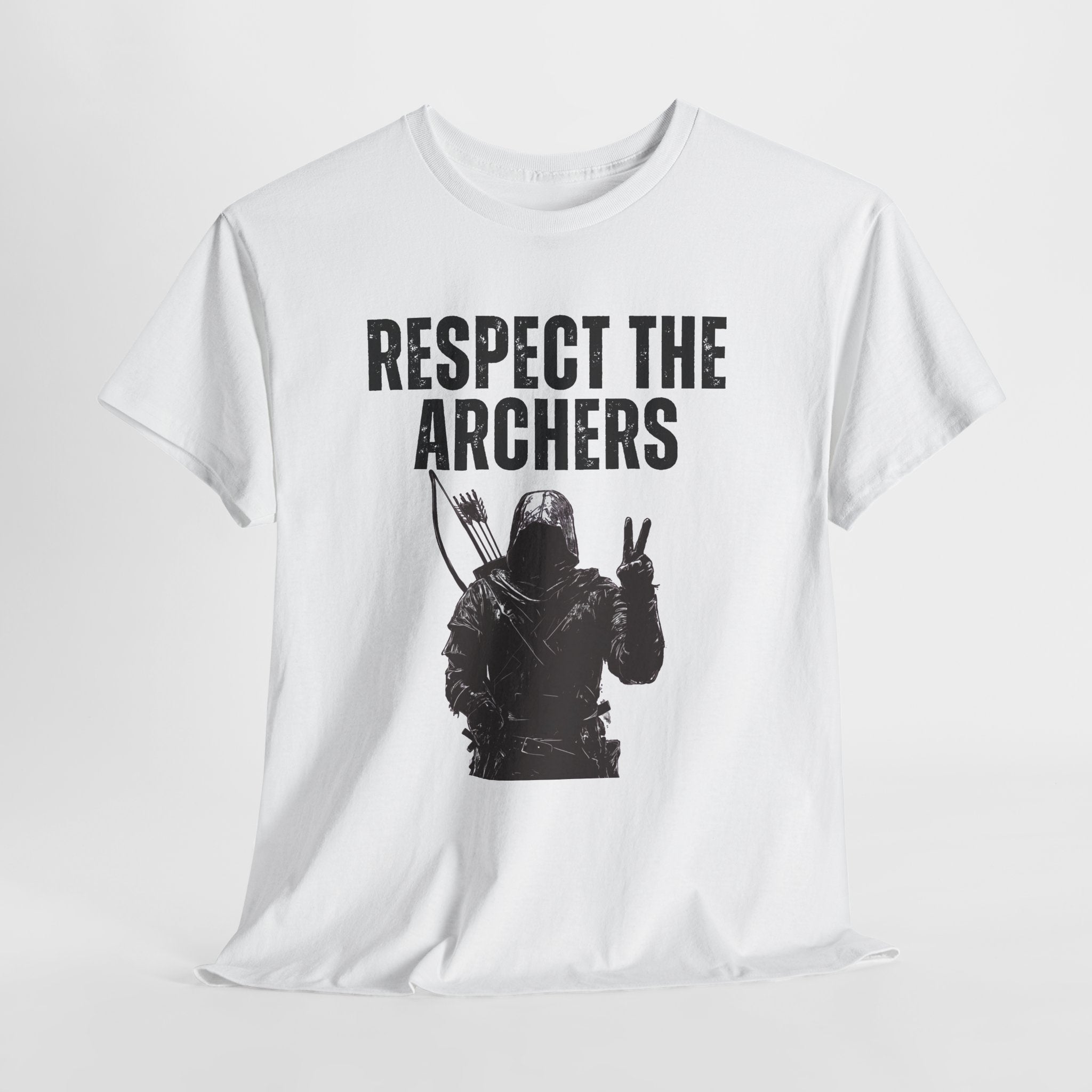 Respect the Archers T-Shirt | Medieval History Design