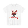 Rebel Pig T-Shirt | Bold Graphic Animal Design