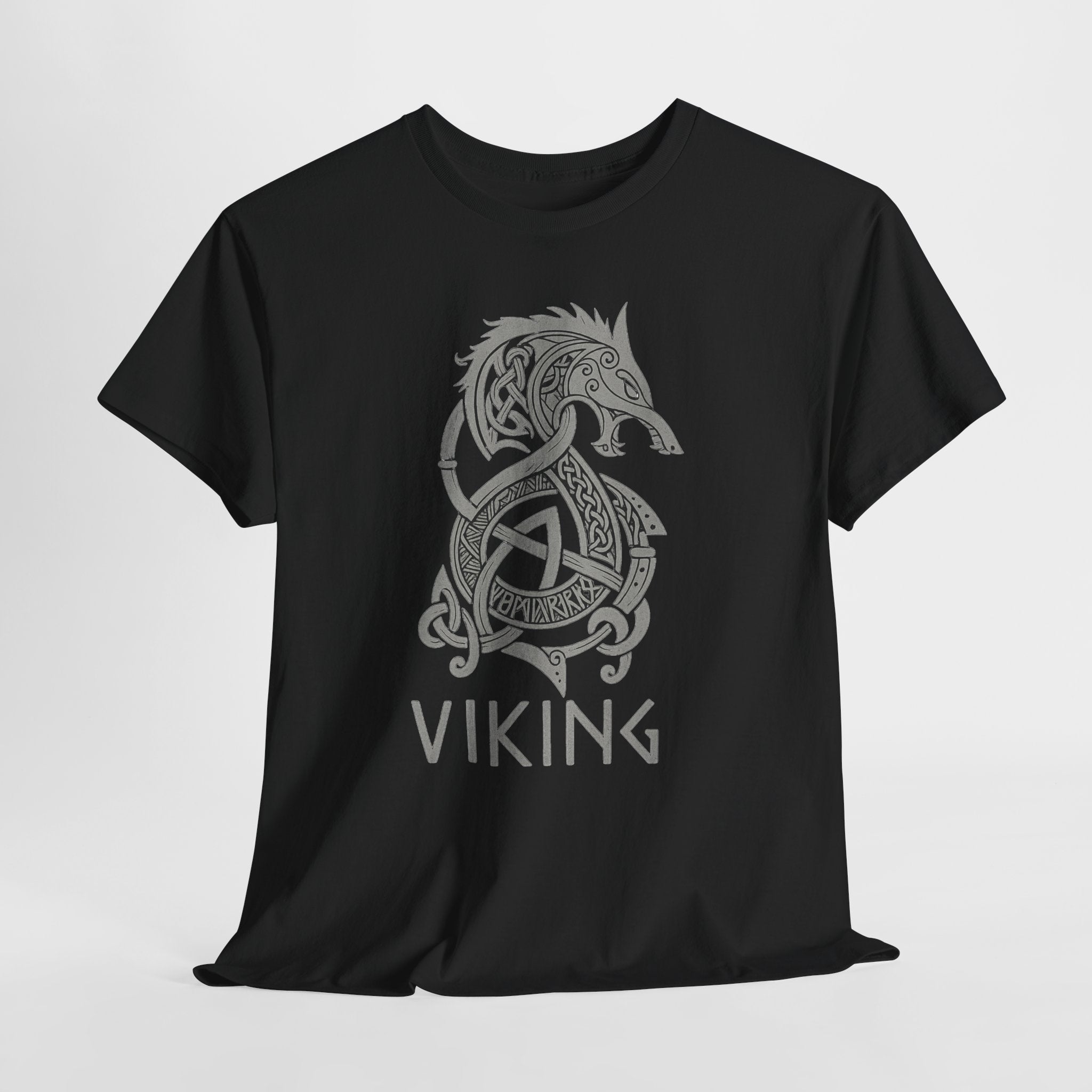 Viking Wolf T-Shirt | Norse Legends Historic Style