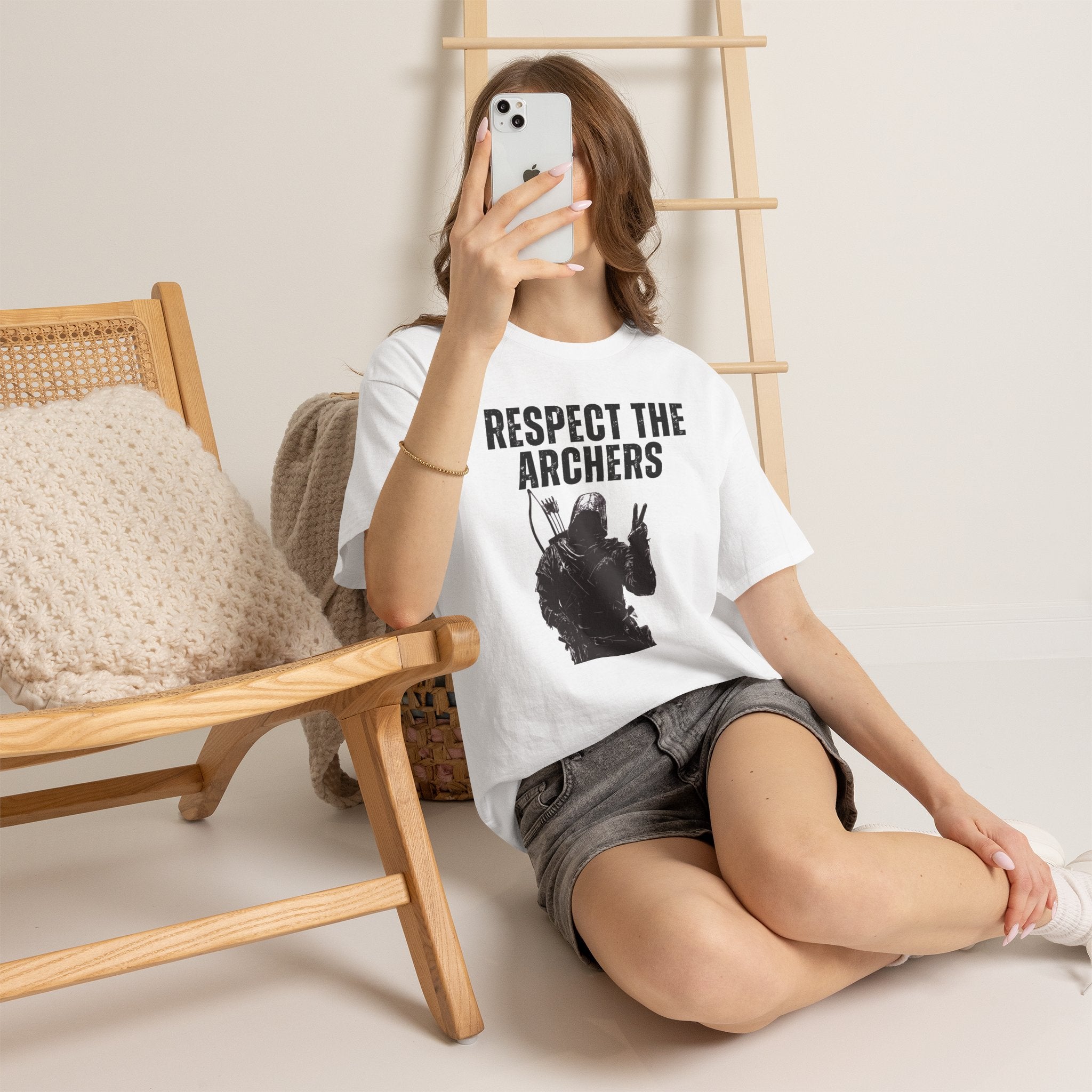 Respect the Archers T-Shirt | Medieval History Design