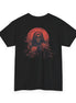 Grim Reaper T-Shirt – Blood Moon Back Print Black T-Shirt Black