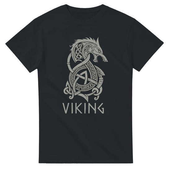 Viking Wolf T-Shirt | Norse Legends Historic Style T-Shirt