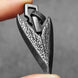 The Hunter’s Mark: Stainless Steel Viking Spearhead & Arrow Pendant Jewellery