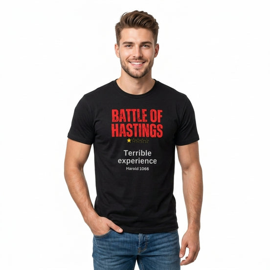 Battle of Hastings T-Shirt | One Star Review | Medieval History Design T-Shirt
