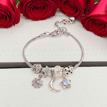 Celestial Harmony Charm Bracelet Bracelet