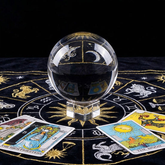 A Crystal Ball Designed for Focused Use Without Overwhelming Size Crystal Balls